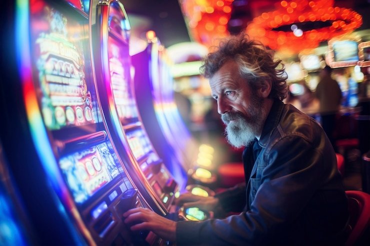 Menu kategori permainan desktop rctitogel menampilkan live dealer, sportsbook, slot, dan esports